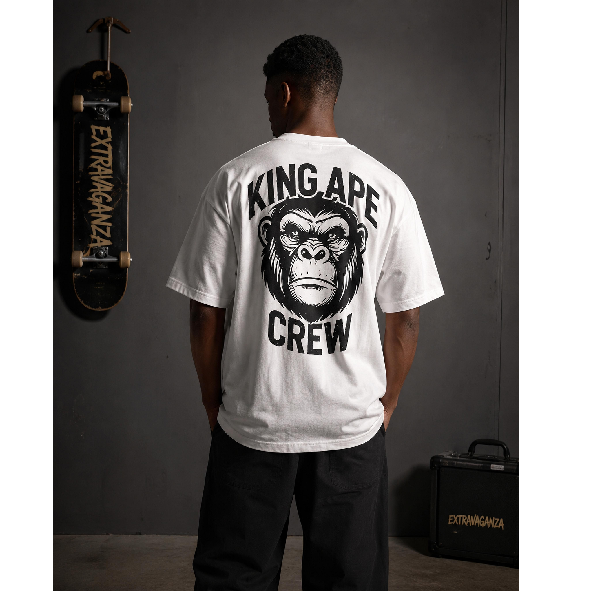 King Ape Monogram Oversized Heavyweight Tee