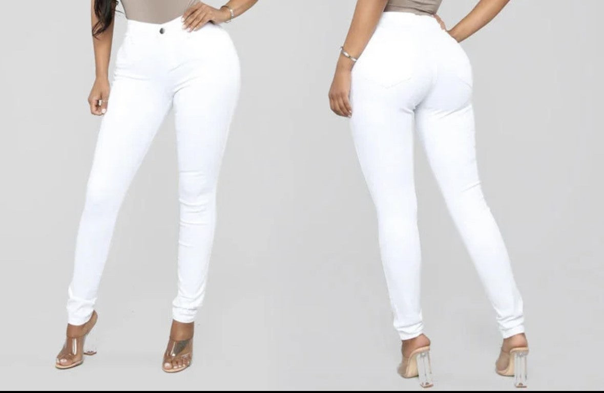 Low Rise Butt Lifting Skinny Jeans