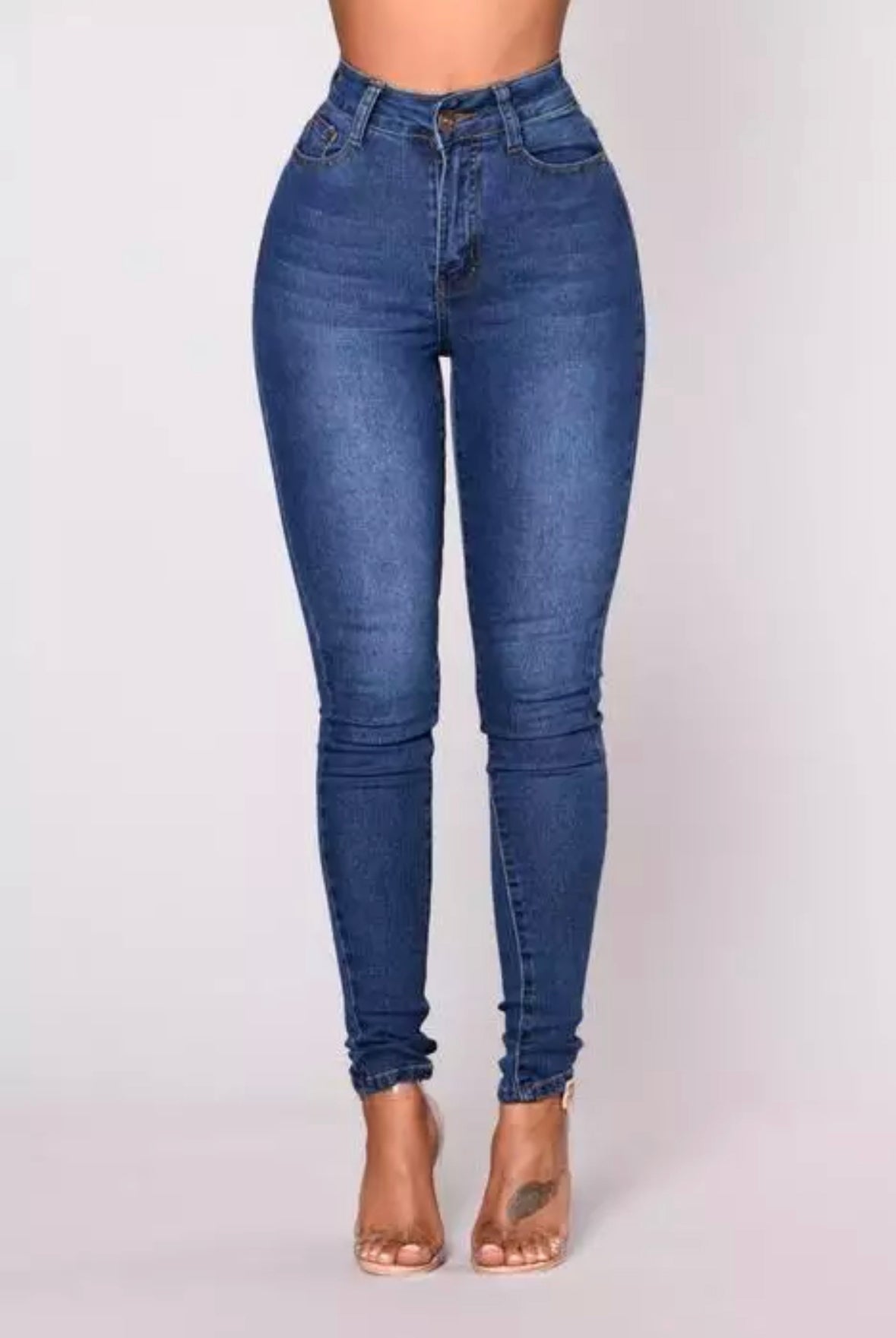 High Rise Tight Skinny Jeans