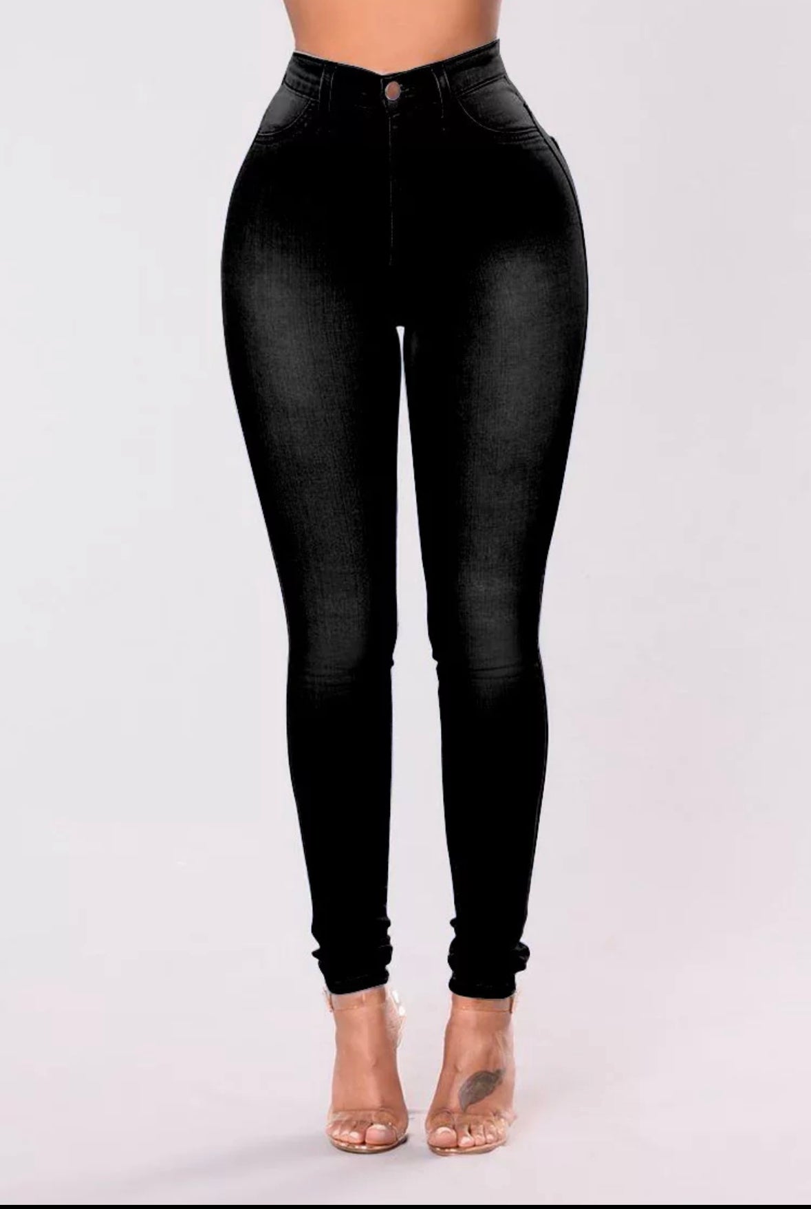 High Rise Tight Skinny Jeans