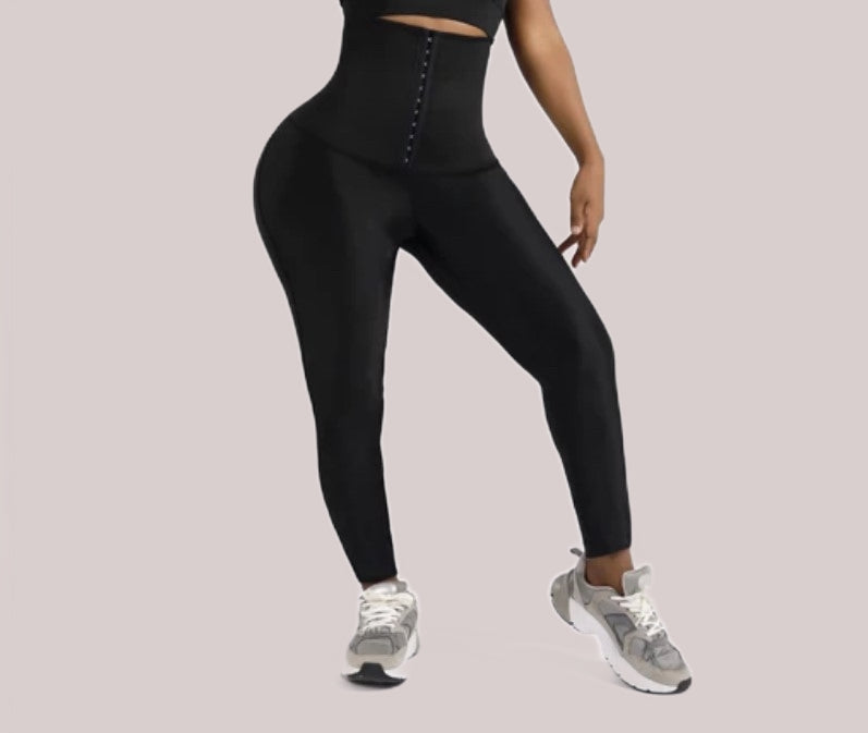 High Rise Women Sauna Sweat Body Shaper Pants