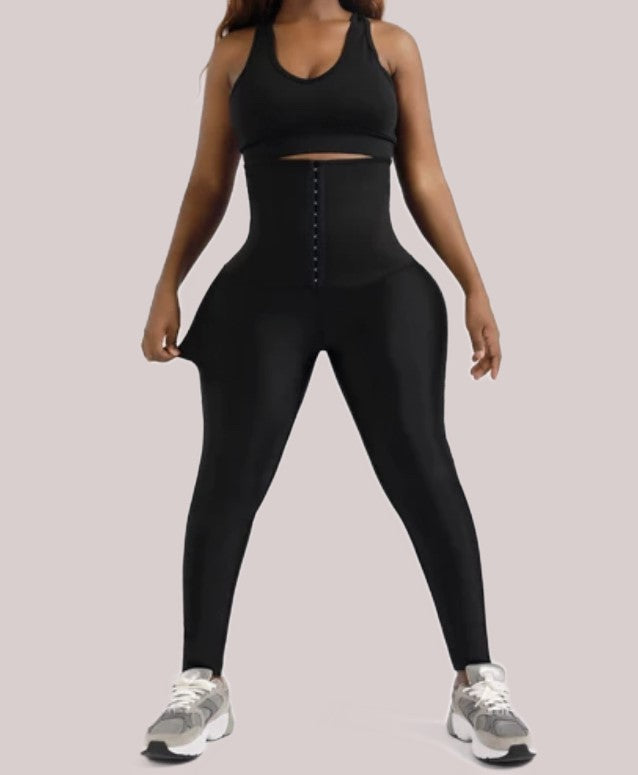 High Rise Women Sauna Sweat Body Shaper Pants