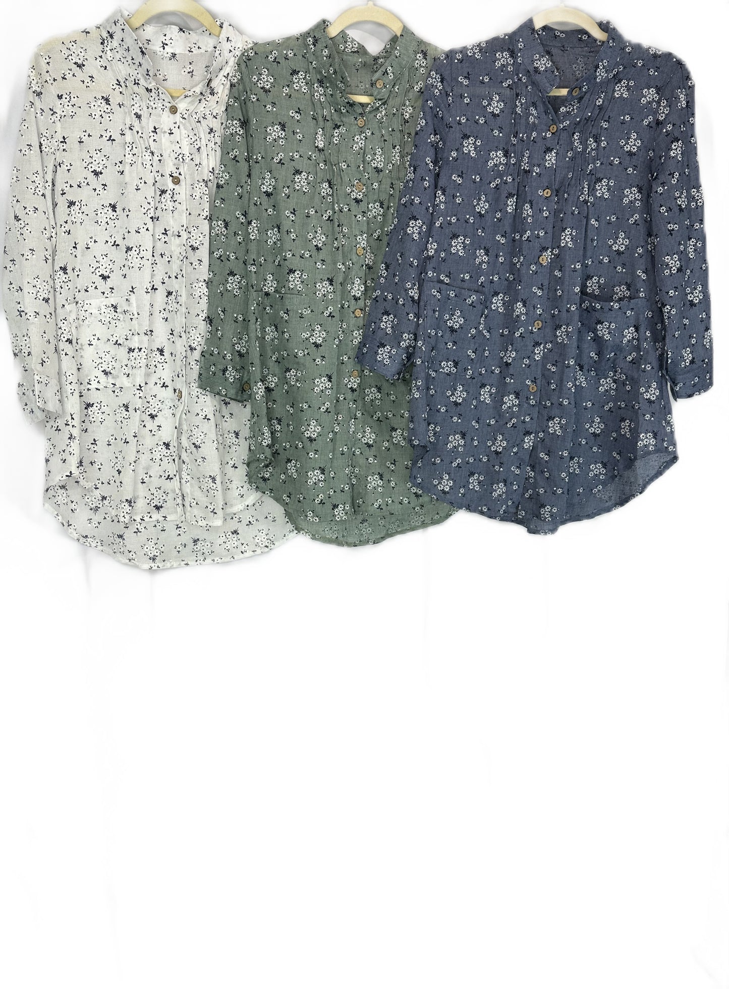 Floral Shirt Dress