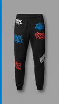 Matte Black technical joggers