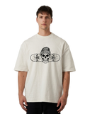 Extravaganza "The One" Skater Skull Heavyweight Tee - Premium Heritage Boxy T-Shirt